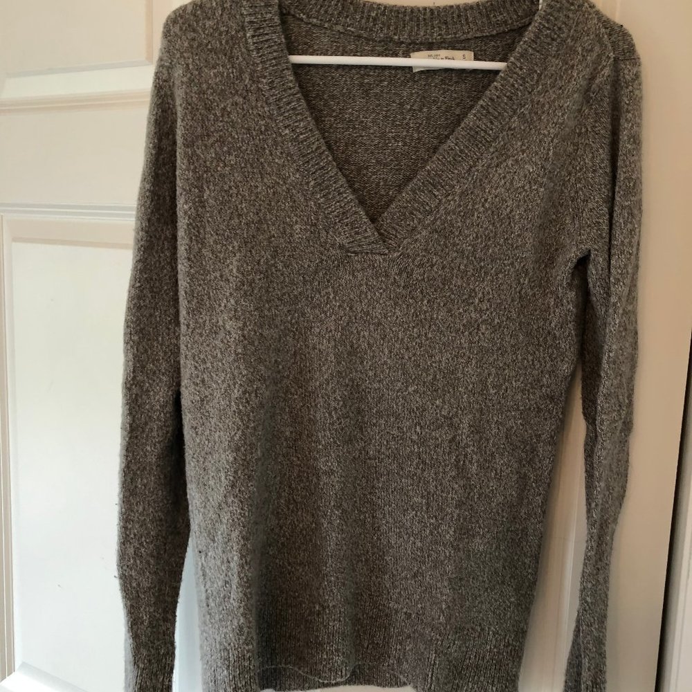 Tan pullover sweater